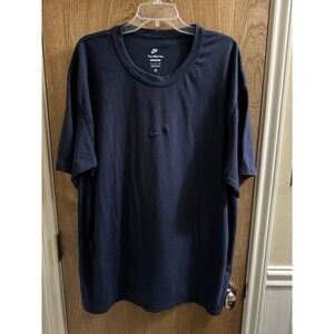 Nike Sportswear Premium Essentials Loose Mens Shirt Size XXL NAVY DO7392-410